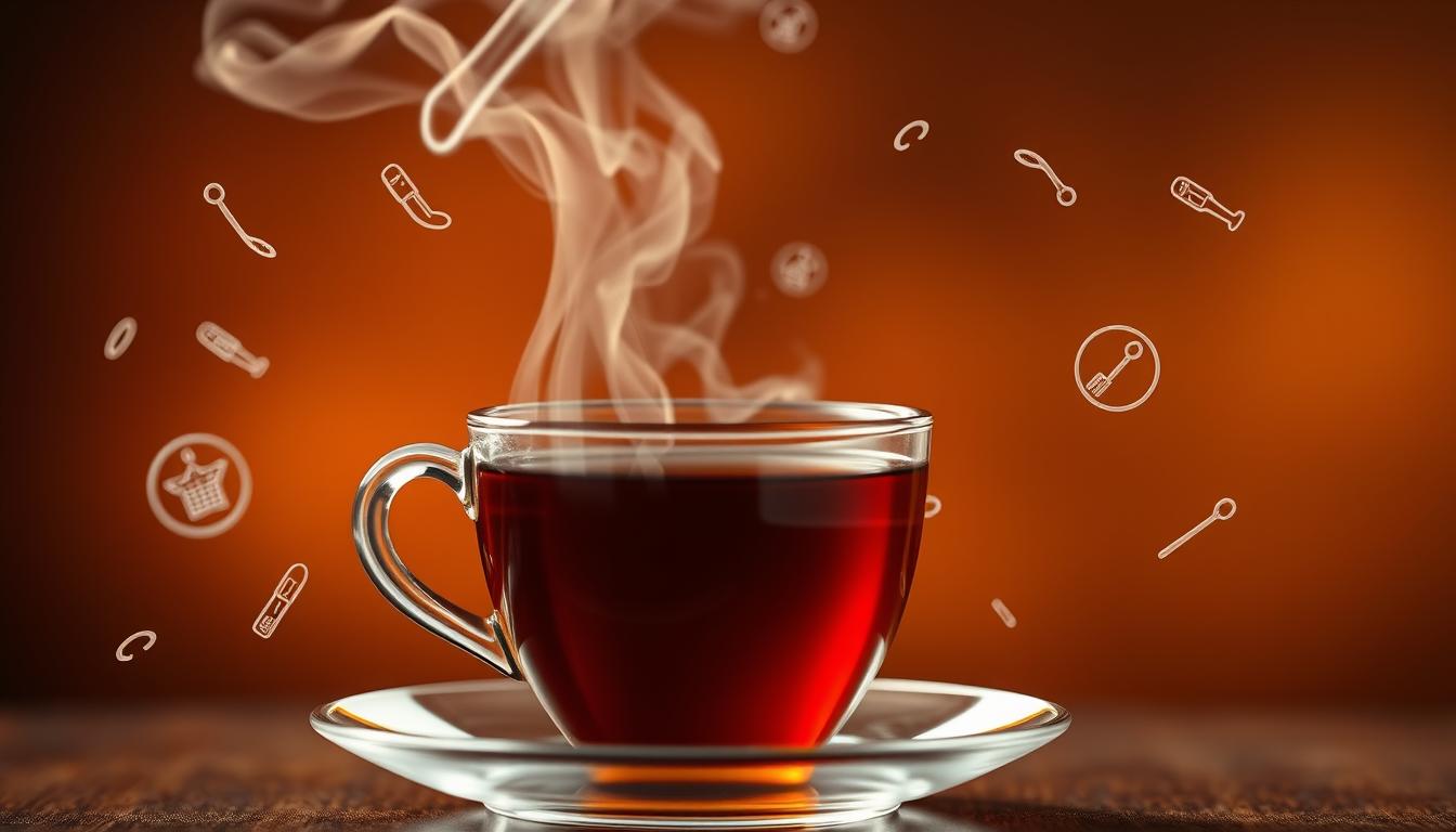 calories in black tea