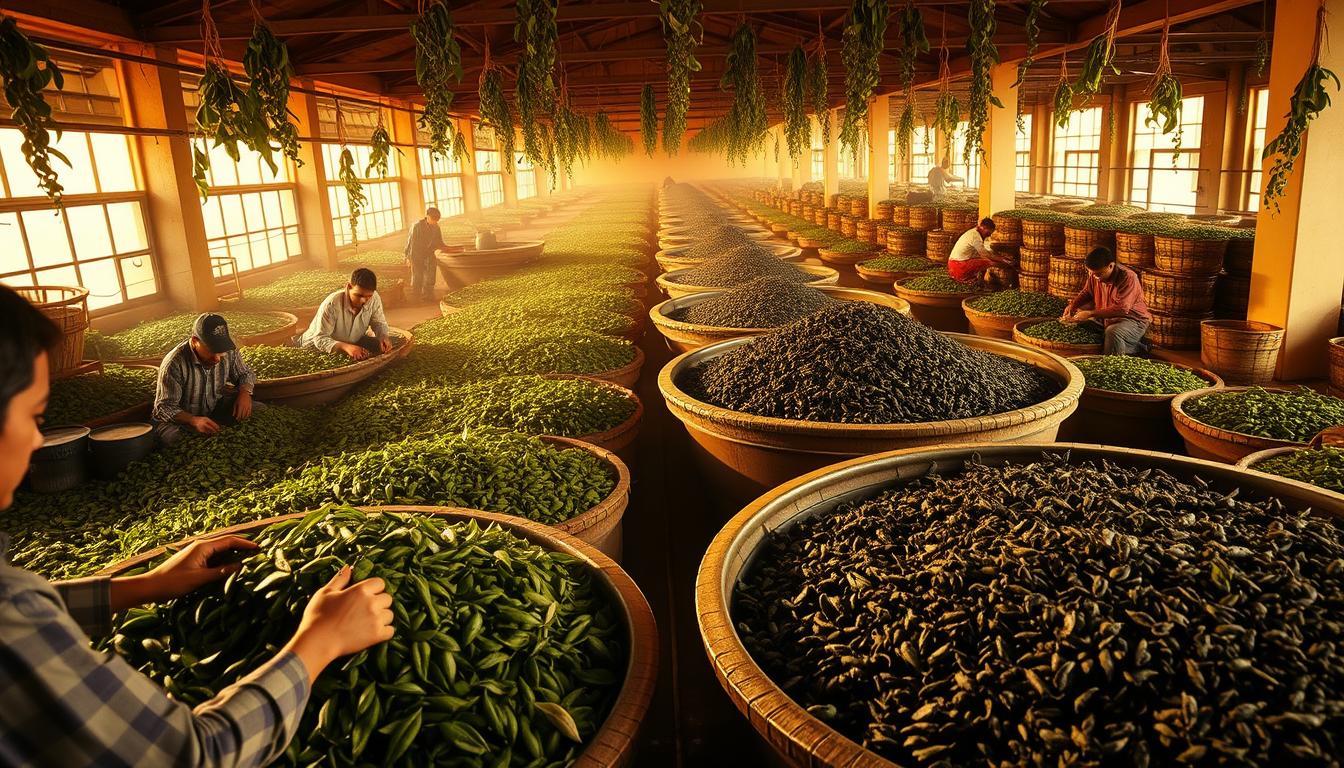 black tea processing