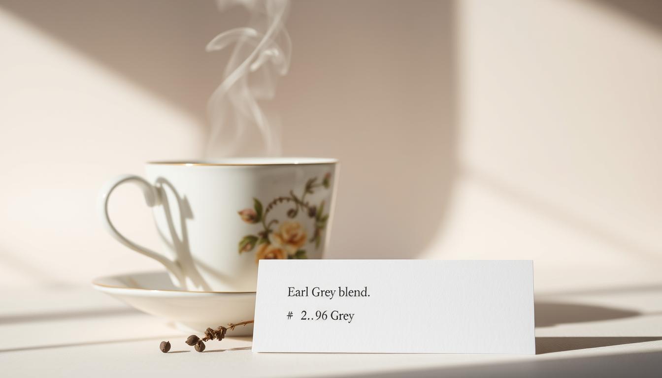 how much caffeine is in earl grey tea