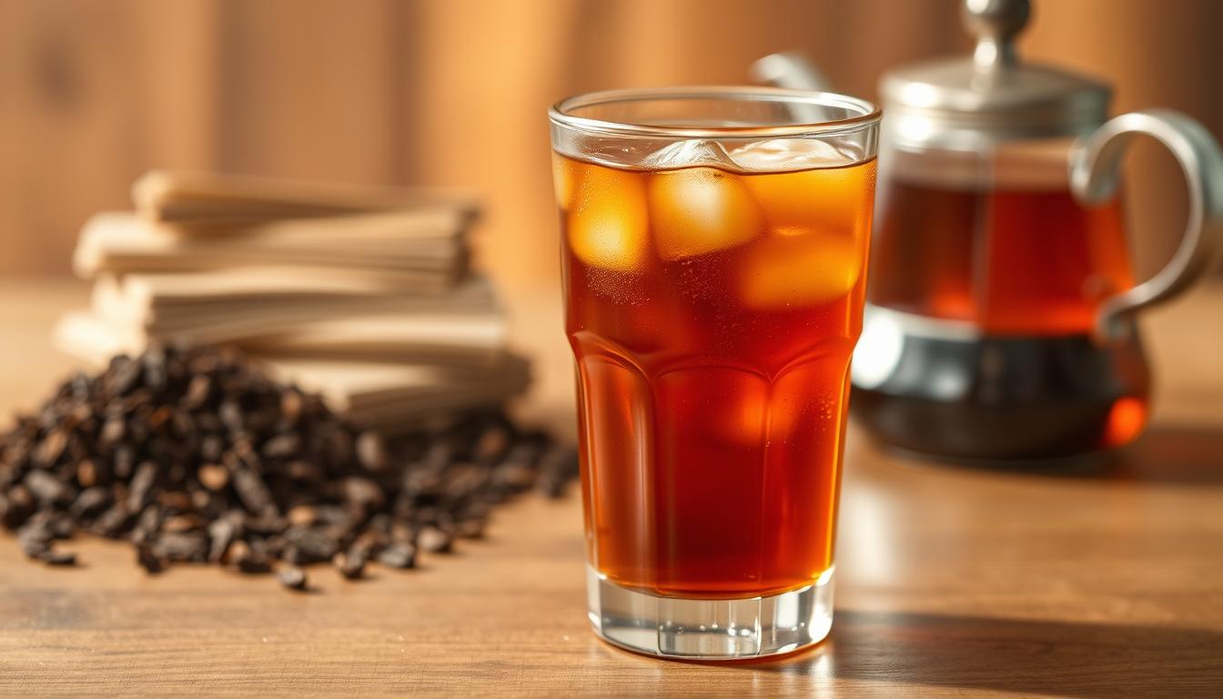 iced tea caffeine content